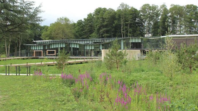 25. Catégorie « commerces et entreprises », médaille de bronze, Pernod Ricard University, domaine de la Voisine, à Clairefontaine-en-Yvelines (78). ©Victoires du paysage